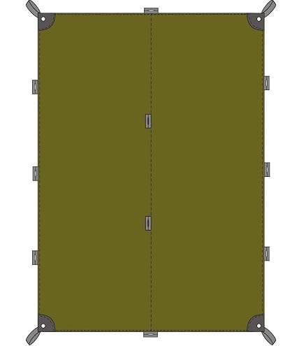 Tatonka 2467 Tarp 3 TC (400 x 400 cm) - Cotton blend waterproof